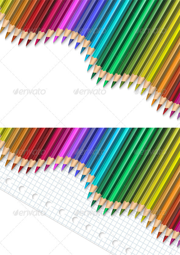 Pencils - Backgrounds Decorative