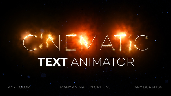 Cinematic Title Animator