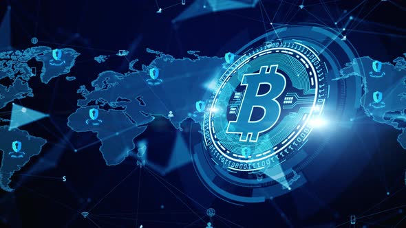 Bitcoin Blockchain Crypto Currency 00675 alt