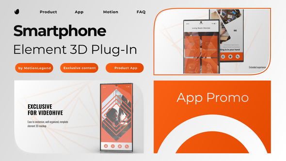 Phone Android Promo Mockup Product Promo template preview