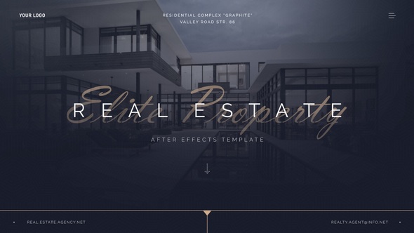 Real Estate Elite Property II Product Promo template preview