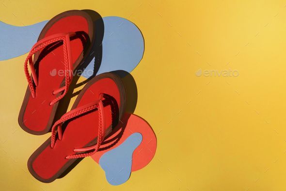 Solid Color Double Strap Beach Platform Sandals – LarosaStyle