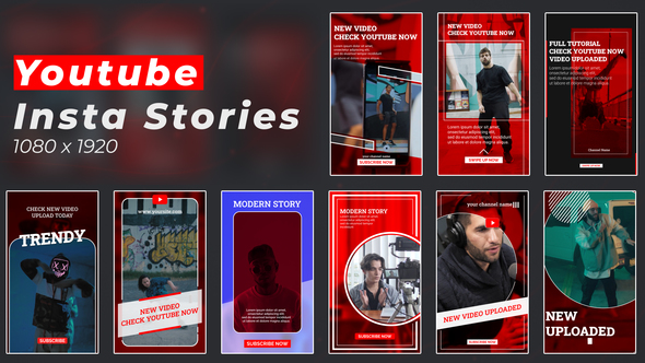 Youtube Insta Stories Product Promo template preview