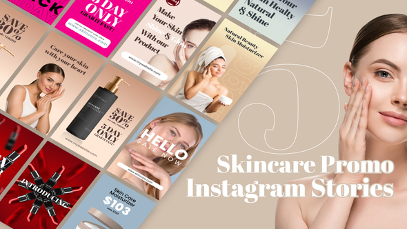 Skincare Promo Instagram Stories