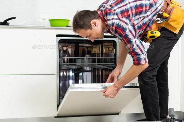 Dishwasher Repairing. High quality photo