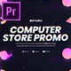 Computer Store Promo | MOGRT - VideoHive Item for Sale