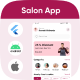SalonSphere UI Template Book a salon service App in Flutter 3 x Android iOS UI app template