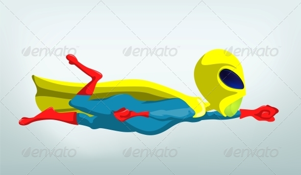 Funny Alien - Monsters Characters