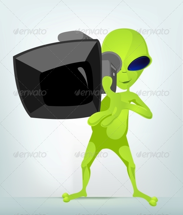 Funny Alien - Monsters Characters