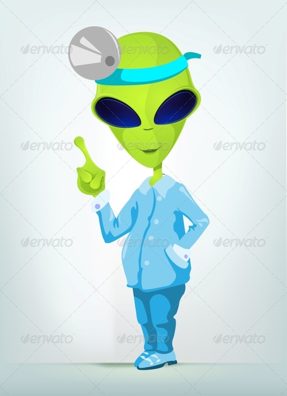 Funny Alien - Monsters Characters