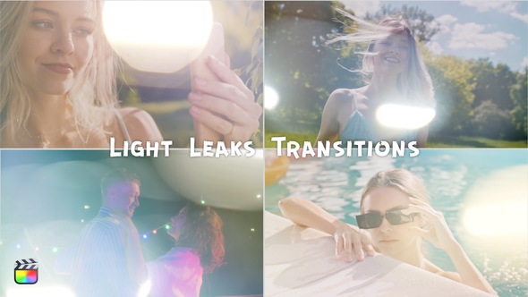Light Leaks Transitions | FCPX