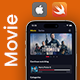 Movie App Web Series App Online Video Streaming App OTT App iOS Swift Cinemy