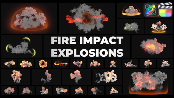 Fire Impact Explosions for FCPX