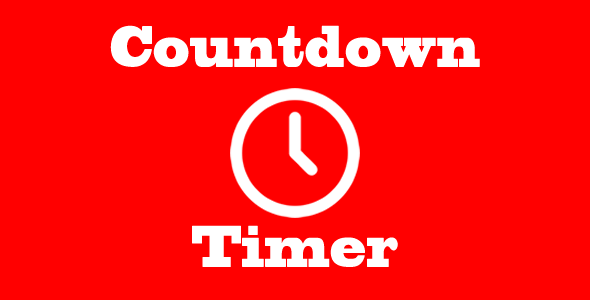 [DOWNLOAD]Countdown Timer