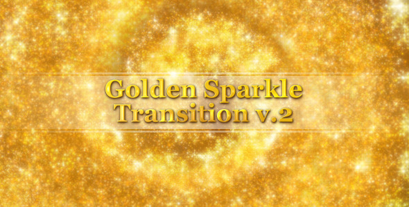 Golden Sparkle Transition V2