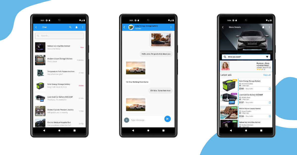 RC-Classified & Listing Flutter App UI Template by 5leaf | CodeCanyon