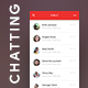 Chatting App UI Kit | Group Chatting App UI Kit | Audio Video Calling App UI Kit |  Owly
