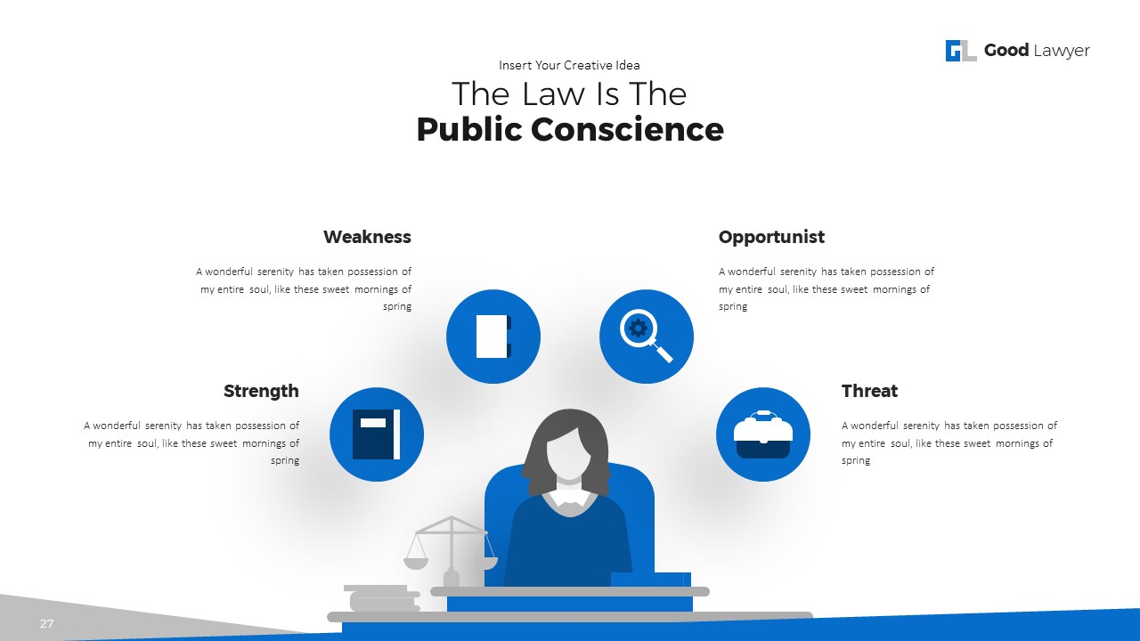 Good Lawyer PowerPoint Presentation, Presentation Templates | GraphicRiver