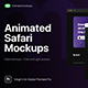 Safari Animated Mockups l MOGRT for Premiere Pro - VideoHive Item for Sale