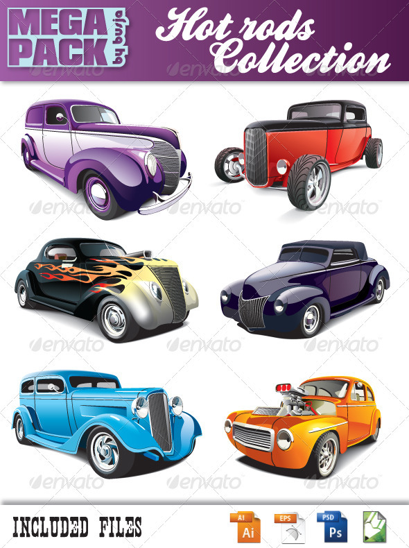 Hot rods collection - Retro Technology
