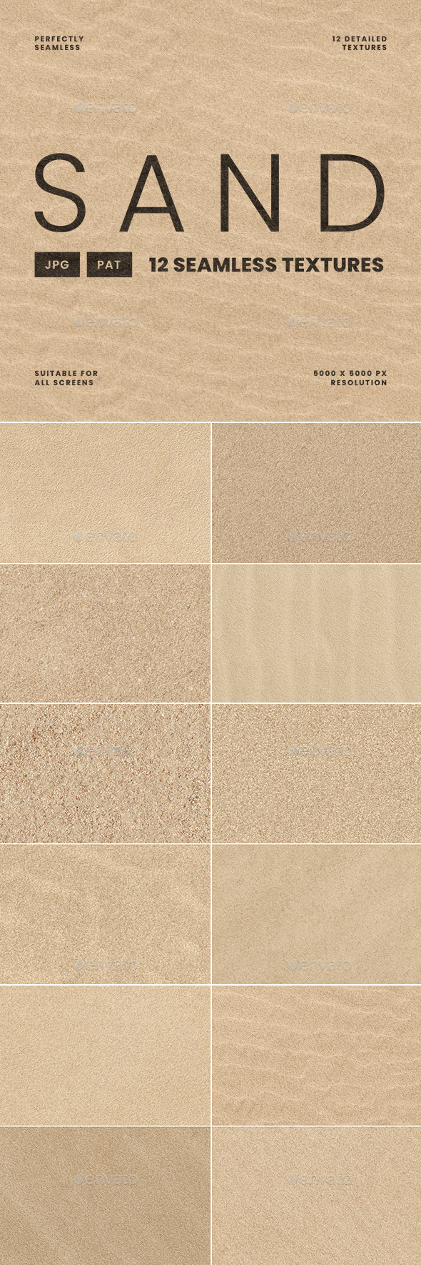 Seamless Sand Textures