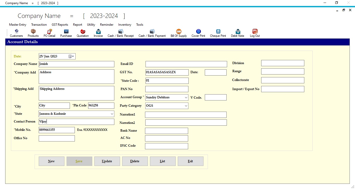 GST Billing Software With Full Source Code By Vijayprajapati | CodeCanyon