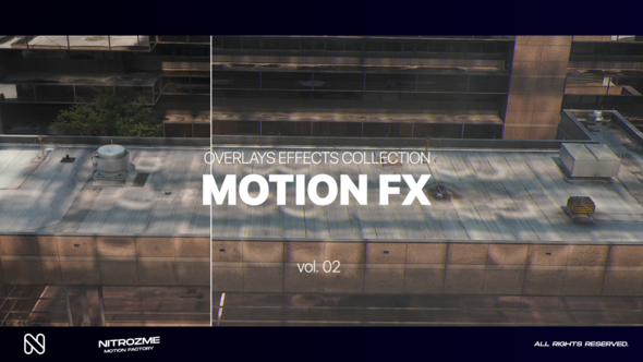 Motion Camera Effects Overlays Collection Vol. 02 Elements template preview
