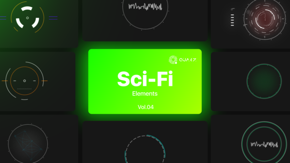 Sci-Fi UI Elements Vol. 04