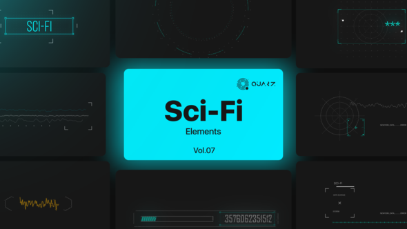 Sci-Fi UI Elements Vol. 07