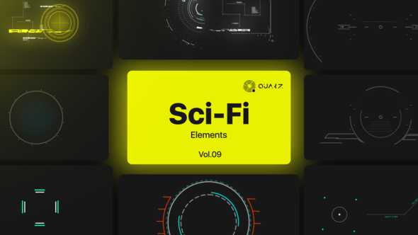 Sci-Fi UI Elements Vol. 09