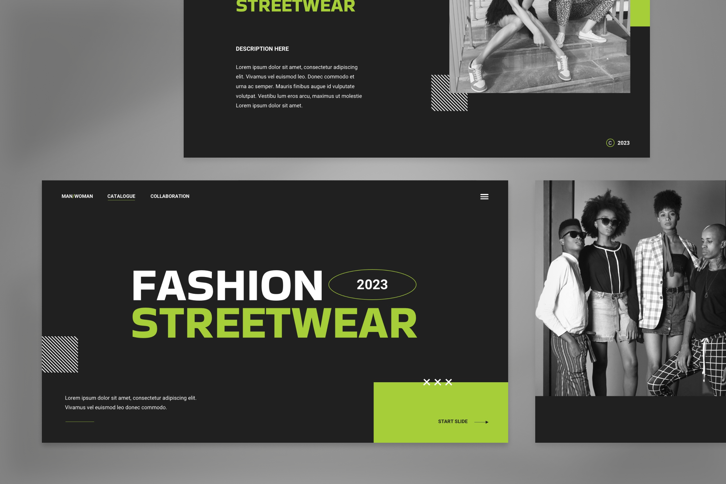 Fashion Streetwear Keynote Template by Luminative | GraphicRiver