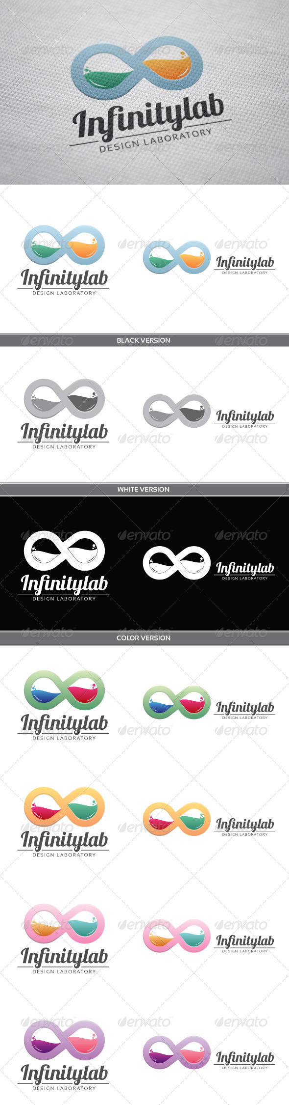 Infinitylab Logo - Symbols Logo Templates