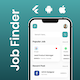 Jobs - Job Finder Job Seeker Flutter iOS Android App Template