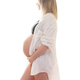 Young pregnant woman in studio lighting - PhotoDune Item for Sale