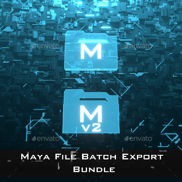 Maya Batch Export Bundle