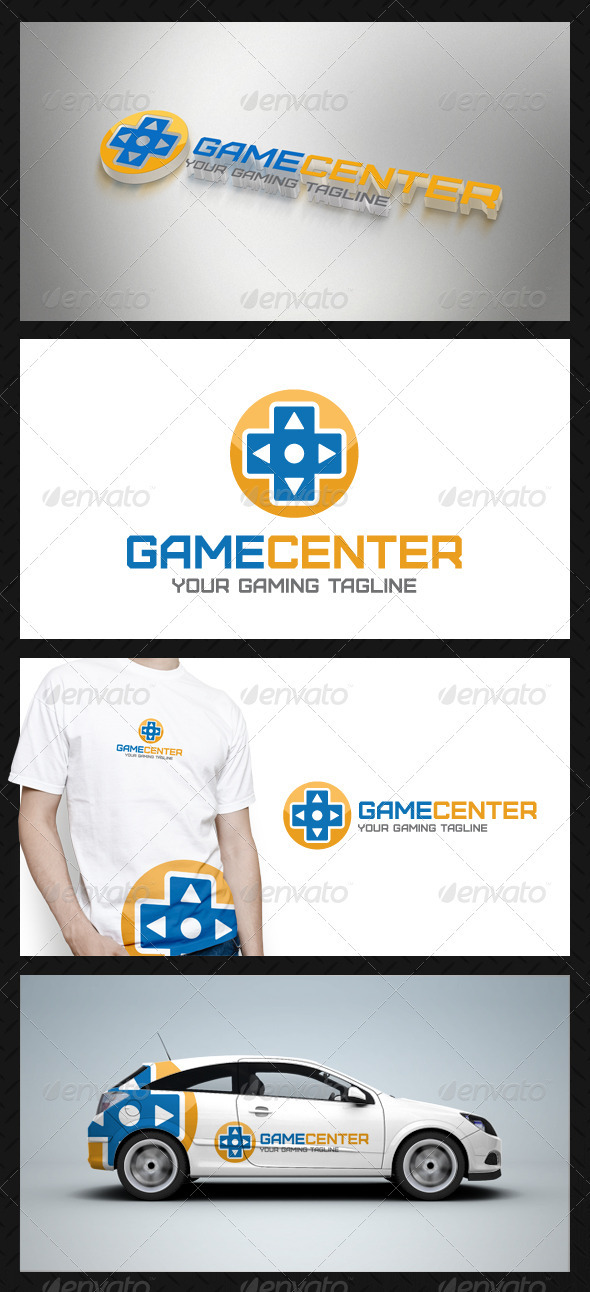 Game Center Logo Template - Objects Logo Templates