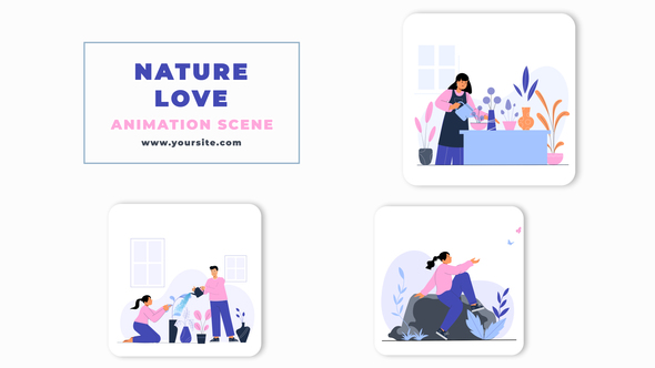 Nature Lover  Animation Scene