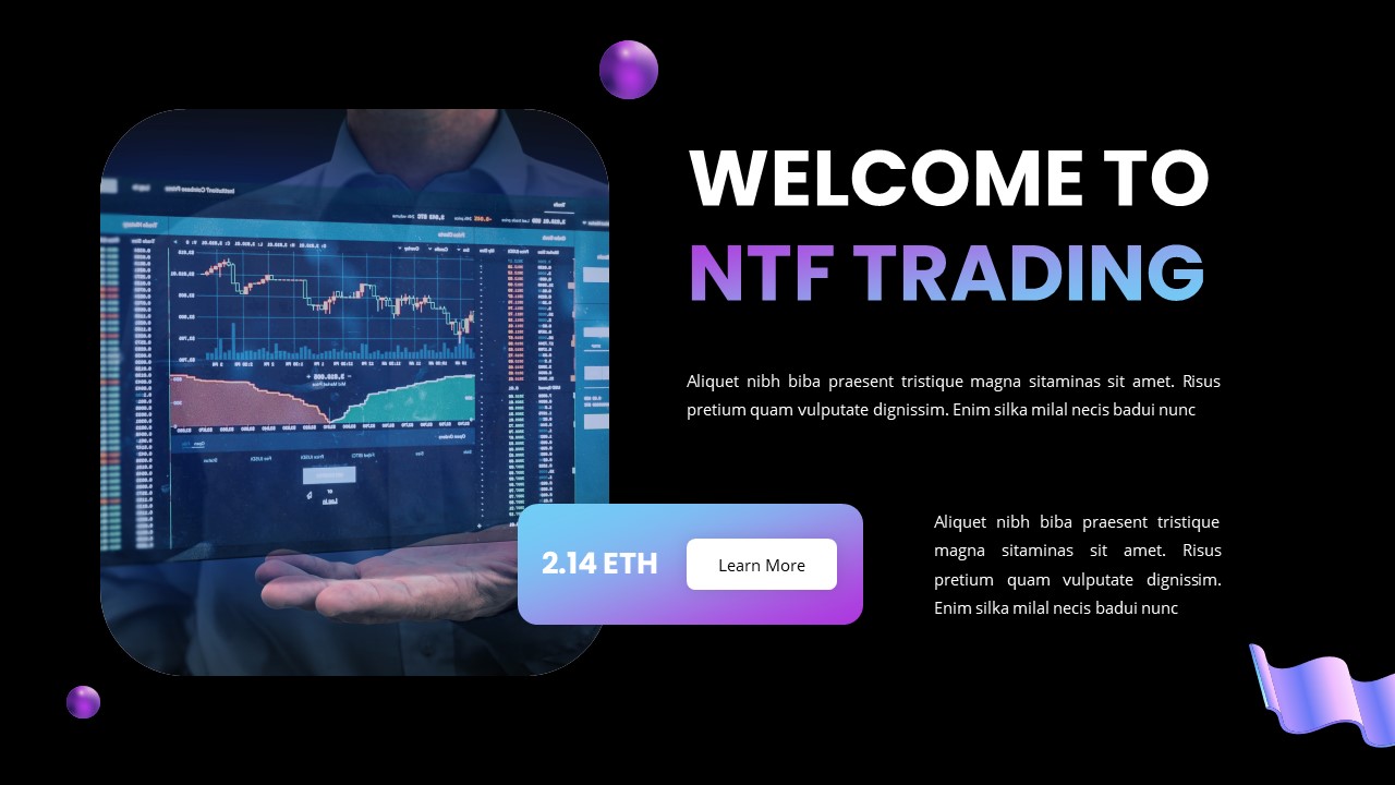 NFT Trading PowerPoint Template, Presentation Templates | GraphicRiver