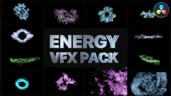 VFX Energy Elements for DaVinci Resolve