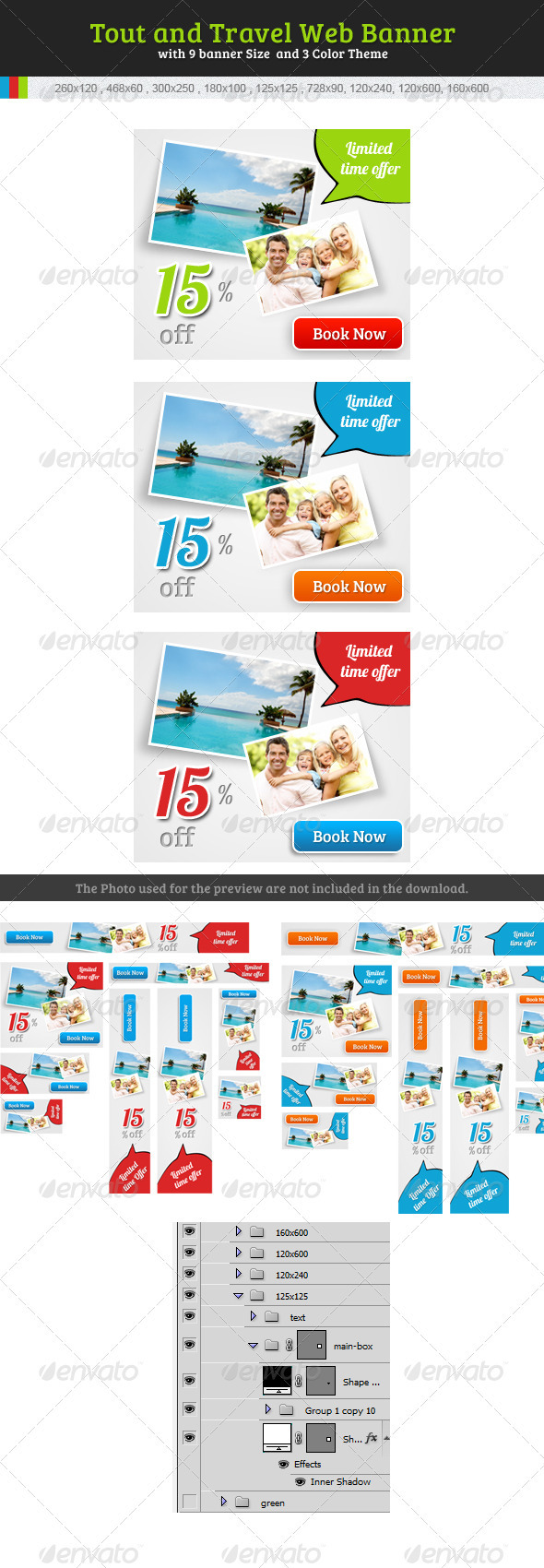 Web Banner Ads - Banners & Ads Web Elements