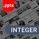 Integers - Business PowerPoint Template, Presentation Templates ...
