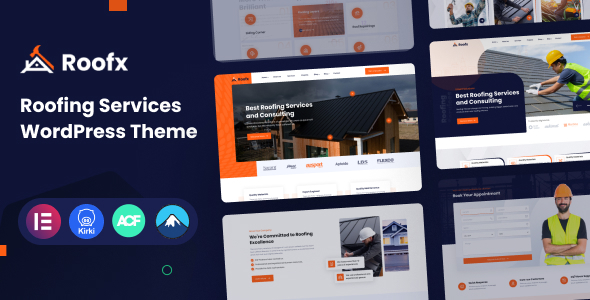 Roofx – Roofing Services WordPress Theme