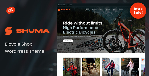 Shuma – Bike Shop Theme