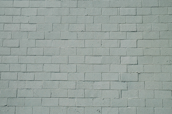 White Block Wall