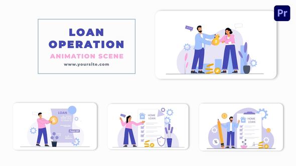 Loan Operation Premiere Pro Animation Scene
