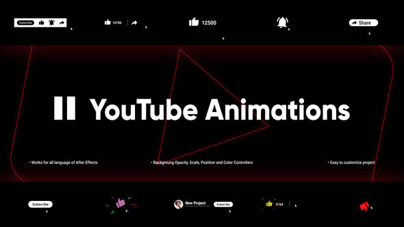 11 Useful YouTube Animations | Premiere Pro