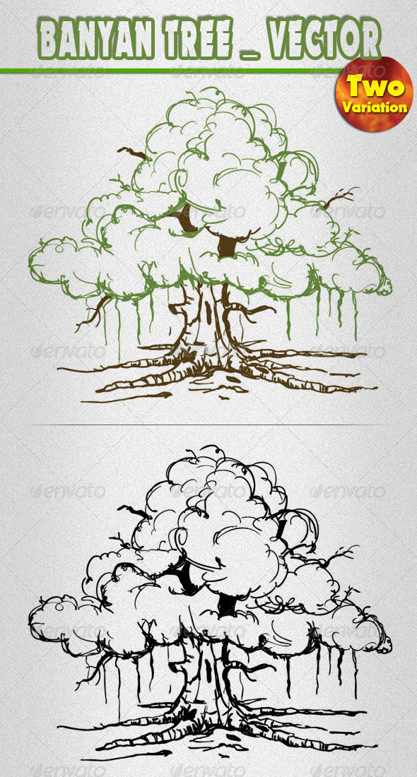 The Banyan Tree Drawing by Seema Kumar  Saatchi Art