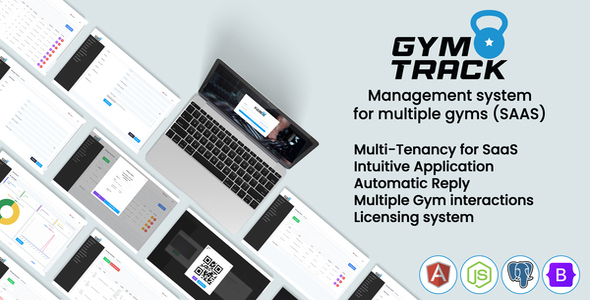 GymTrack 2.0 | Management System for Multiple Gyms (SAAS)