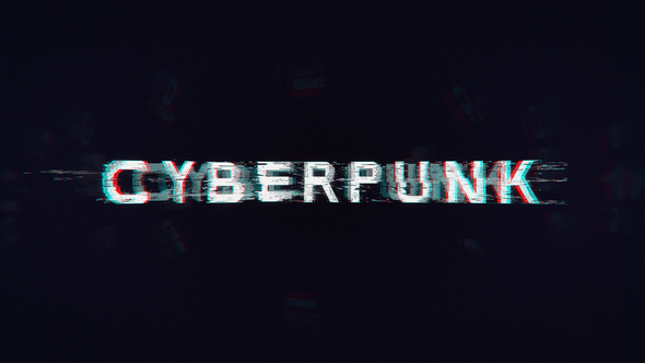 Cyberpunk Logo Intro