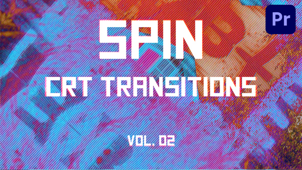 CRT Spin Transitions for Premiere Pro Vol. 02